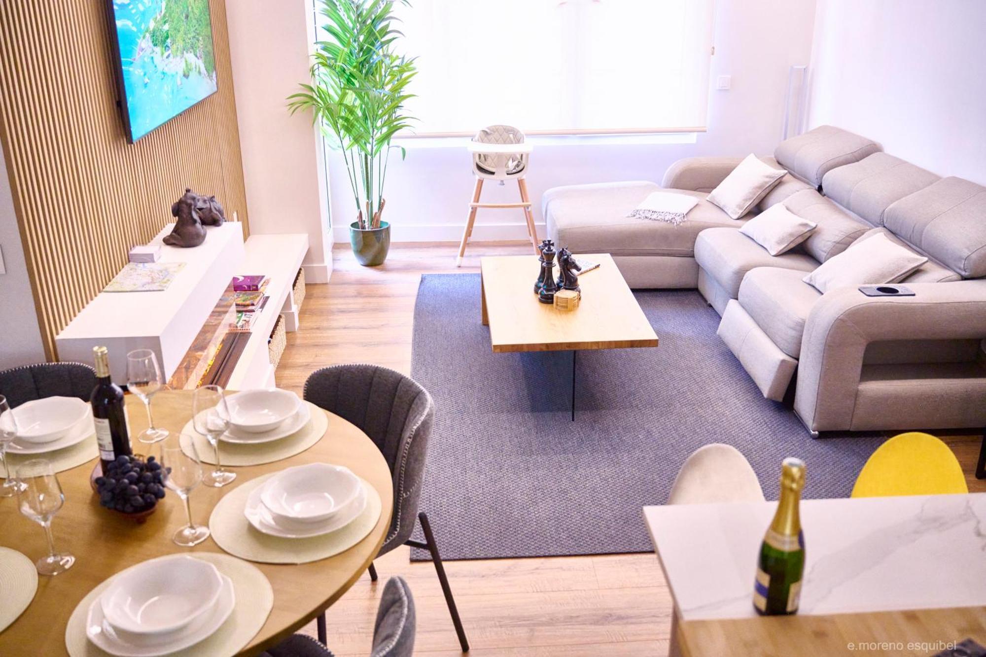 Apartamento Nuevo Lujoso Suites Centro Bilbao Wifi ,Parking Gratis Eksteriør bilde