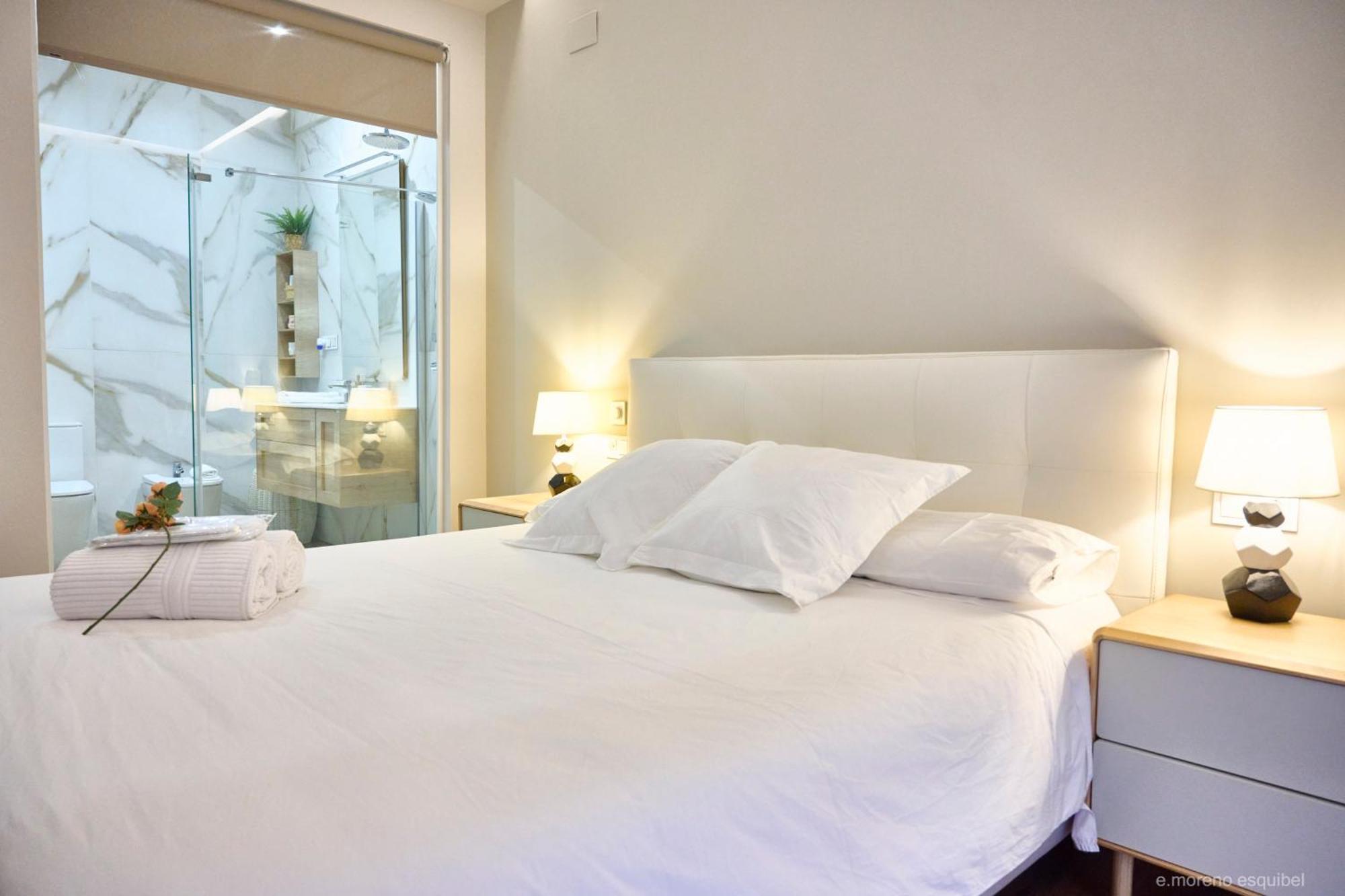 Apartamento Nuevo Lujoso Suites Centro Bilbao Wifi ,Parking Gratis Eksteriør bilde